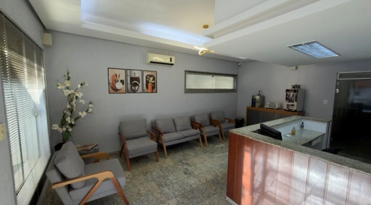 Recepção real da clínica de Giovana Souza em Fernandópolis
